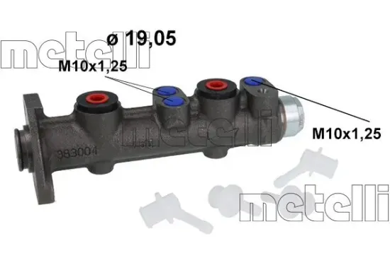 Hauptbremszylinder METELLI 05-0009K Bild Hauptbremszylinder METELLI 05-0009K