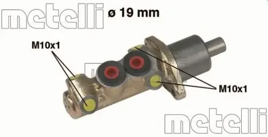 Hauptbremszylinder METELLI 05-0061 Bild Hauptbremszylinder METELLI 05-0061