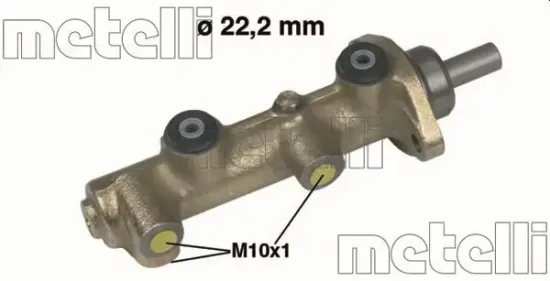 Hauptbremszylinder METELLI 05-0127 Bild Hauptbremszylinder METELLI 05-0127