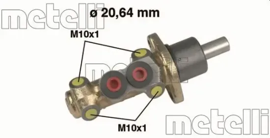 Hauptbremszylinder METELLI 05-0142 Bild Hauptbremszylinder METELLI 05-0142