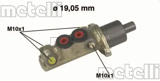 Hauptbremszylinder METELLI 05-0191 Bild Hauptbremszylinder METELLI 05-0191