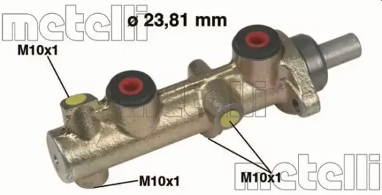 Hauptbremszylinder METELLI 05-0203 Bild Hauptbremszylinder METELLI 05-0203