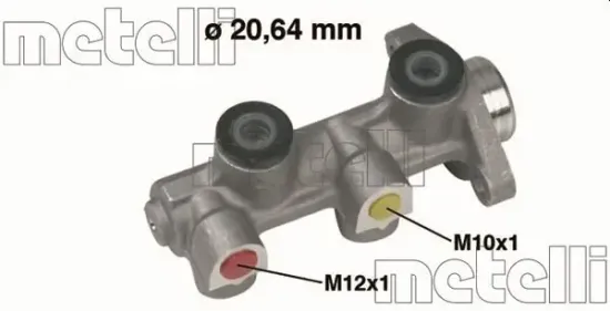 Hauptbremszylinder METELLI 05-0224 Bild Hauptbremszylinder METELLI 05-0224