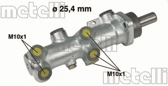 Hauptbremszylinder METELLI 05-0239 Bild Hauptbremszylinder METELLI 05-0239