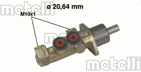 Hauptbremszylinder METELLI 05-0242