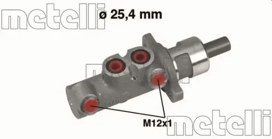 Hauptbremszylinder METELLI 05-0275 Bild Hauptbremszylinder METELLI 05-0275