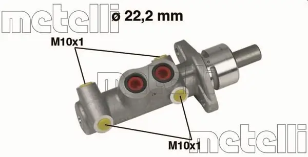 Hauptbremszylinder METELLI 05-0290