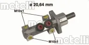 Hauptbremszylinder METELLI 05-0360