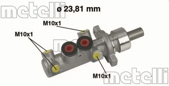 Hauptbremszylinder METELLI 05-0361 Bild Hauptbremszylinder METELLI 05-0361