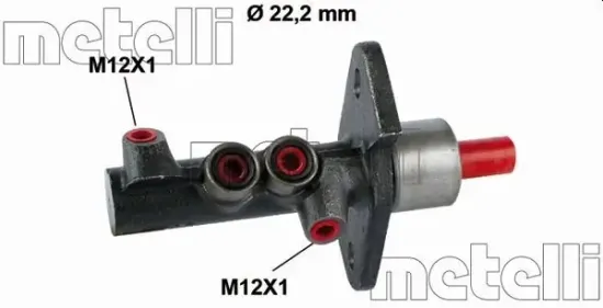 Hauptbremszylinder METELLI 05-0374 Bild Hauptbremszylinder METELLI 05-0374