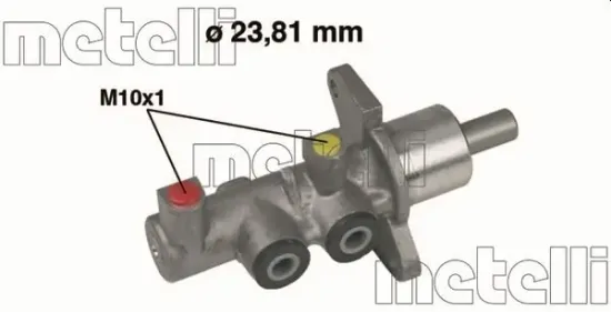 Hauptbremszylinder METELLI 05-0379 Bild Hauptbremszylinder METELLI 05-0379