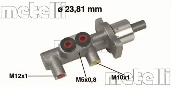Hauptbremszylinder METELLI 05-0382 Bild Hauptbremszylinder METELLI 05-0382