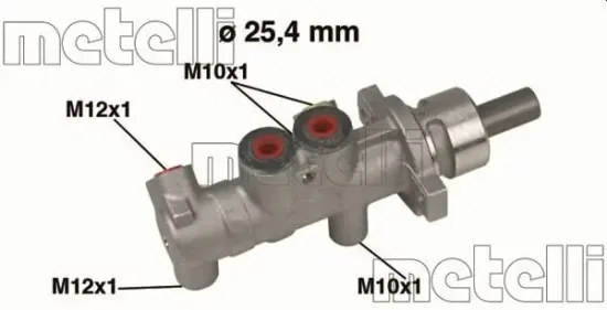 Hauptbremszylinder METELLI 05-0415 Bild Hauptbremszylinder METELLI 05-0415