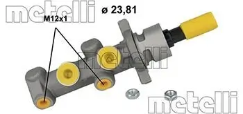 Hauptbremszylinder METELLI 05-0426 Bild Hauptbremszylinder METELLI 05-0426