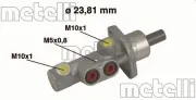 Hauptbremszylinder METELLI 05-0452