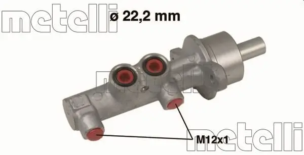Hauptbremszylinder METELLI 05-0540