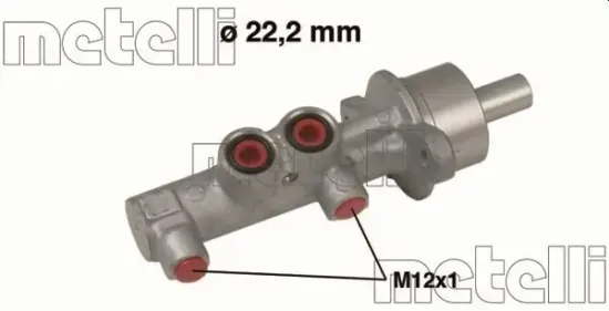 Hauptbremszylinder METELLI 05-0540 Bild Hauptbremszylinder METELLI 05-0540