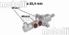 Hauptbremszylinder METELLI 05-0543