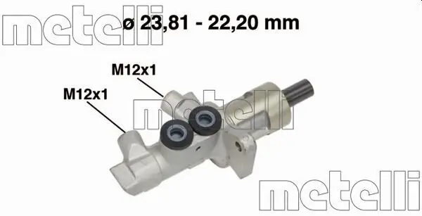 Hauptbremszylinder METELLI 05-0548