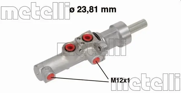 Hauptbremszylinder METELLI 05-0550