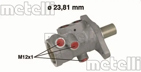 Hauptbremszylinder METELLI 05-0556