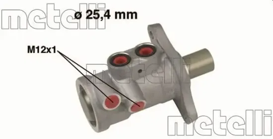Hauptbremszylinder METELLI 05-0557 Bild Hauptbremszylinder METELLI 05-0557