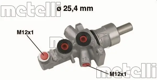 Hauptbremszylinder METELLI 05-0566