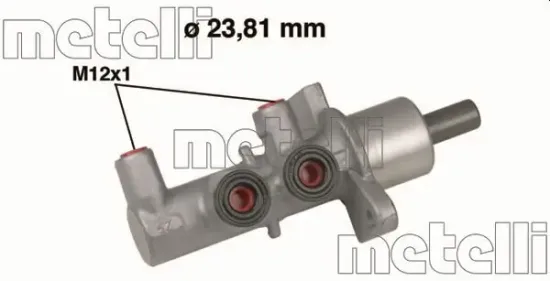 Hauptbremszylinder METELLI 05-0567 Bild Hauptbremszylinder METELLI 05-0567