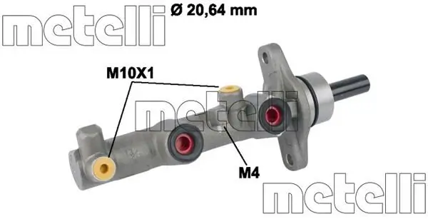Hauptbremszylinder METELLI 05-0589