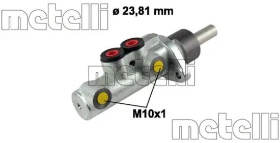 Hauptbremszylinder METELLI 05-0601 Bild Hauptbremszylinder METELLI 05-0601