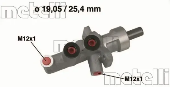 Hauptbremszylinder METELLI 05-0624 Bild Hauptbremszylinder METELLI 05-0624
