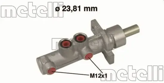 Hauptbremszylinder METELLI 05-0633 Bild Hauptbremszylinder METELLI 05-0633