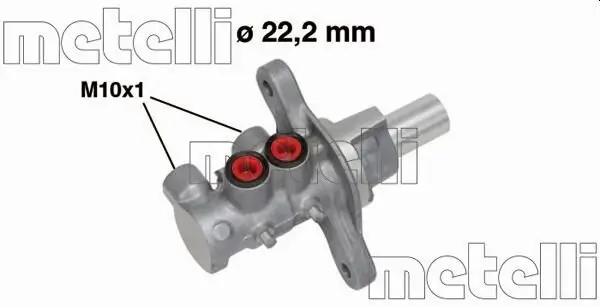 Hauptbremszylinder METELLI 05-0675