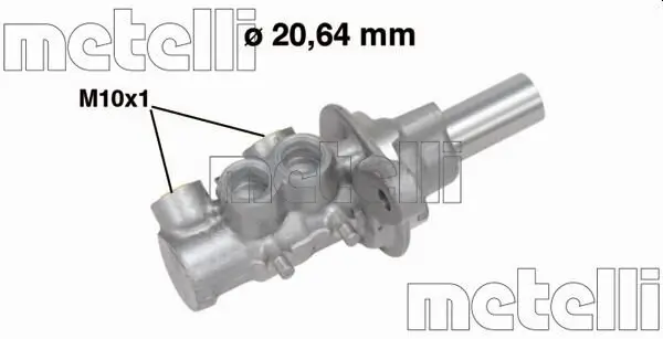 Hauptbremszylinder METELLI 05-0691