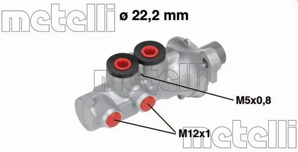 Hauptbremszylinder METELLI 05-0693