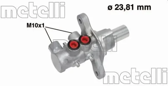 Hauptbremszylinder METELLI 05-0703 Bild Hauptbremszylinder METELLI 05-0703