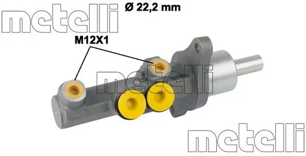 Hauptbremszylinder METELLI 05-0720