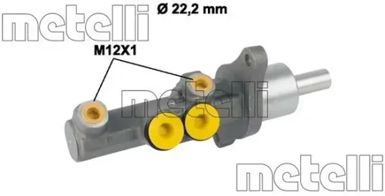 Hauptbremszylinder METELLI 05-0720 Bild Hauptbremszylinder METELLI 05-0720