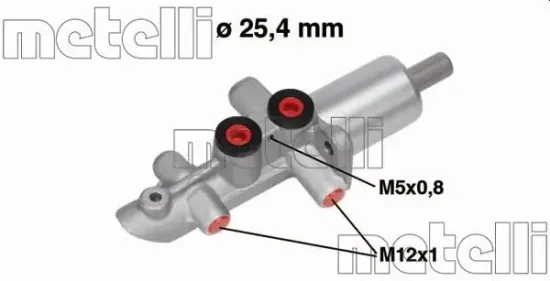 Hauptbremszylinder METELLI 05-0735 Bild Hauptbremszylinder METELLI 05-0735