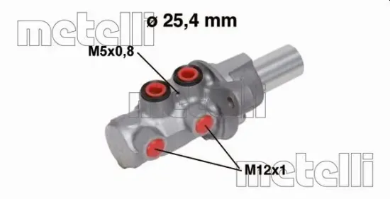 Hauptbremszylinder METELLI 05-0754 Bild Hauptbremszylinder METELLI 05-0754