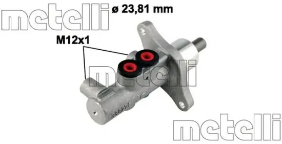 Hauptbremszylinder METELLI 05-0776 Bild Hauptbremszylinder METELLI 05-0776