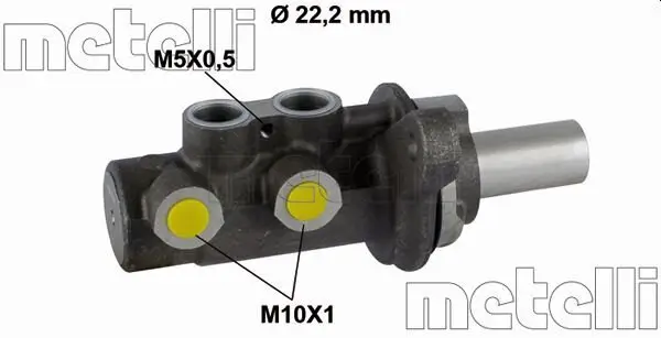 Hauptbremszylinder METELLI 05-0783