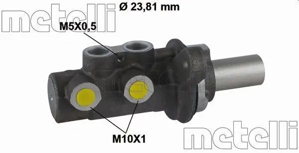 Hauptbremszylinder METELLI 05-0784