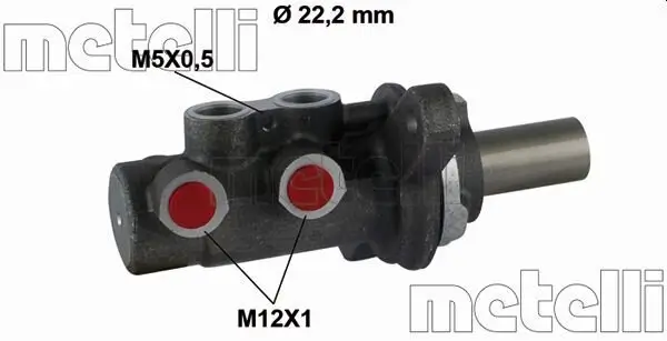 Hauptbremszylinder METELLI 05-0785