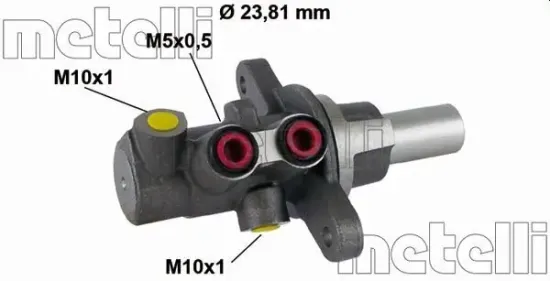 Hauptbremszylinder METELLI 05-0794 Bild Hauptbremszylinder METELLI 05-0794