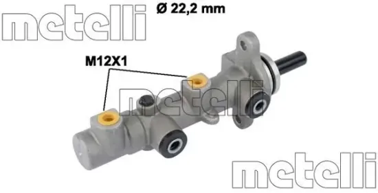 Hauptbremszylinder METELLI 05-0825 Bild Hauptbremszylinder METELLI 05-0825