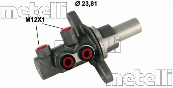 Hauptbremszylinder METELLI 05-0842