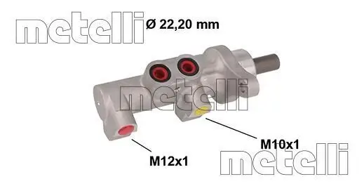 Hauptbremszylinder METELLI 05-0847 Bild Hauptbremszylinder METELLI 05-0847