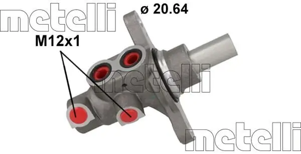 Hauptbremszylinder METELLI 05-0898