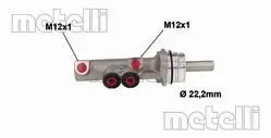 Hauptbremszylinder METELLI 05-1116 Bild Hauptbremszylinder METELLI 05-1116